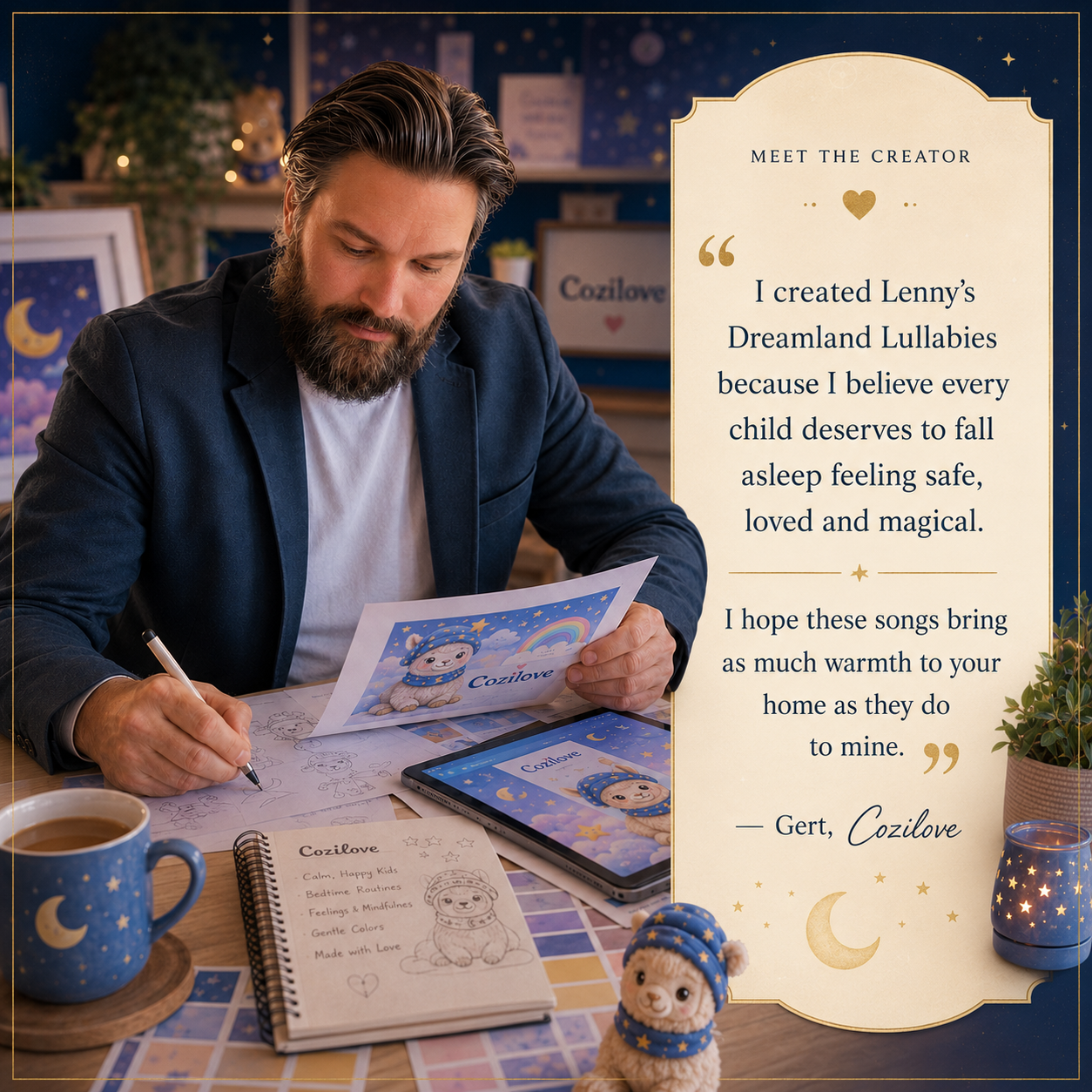 Meet the creator — Gert van der Veen, Cozilove