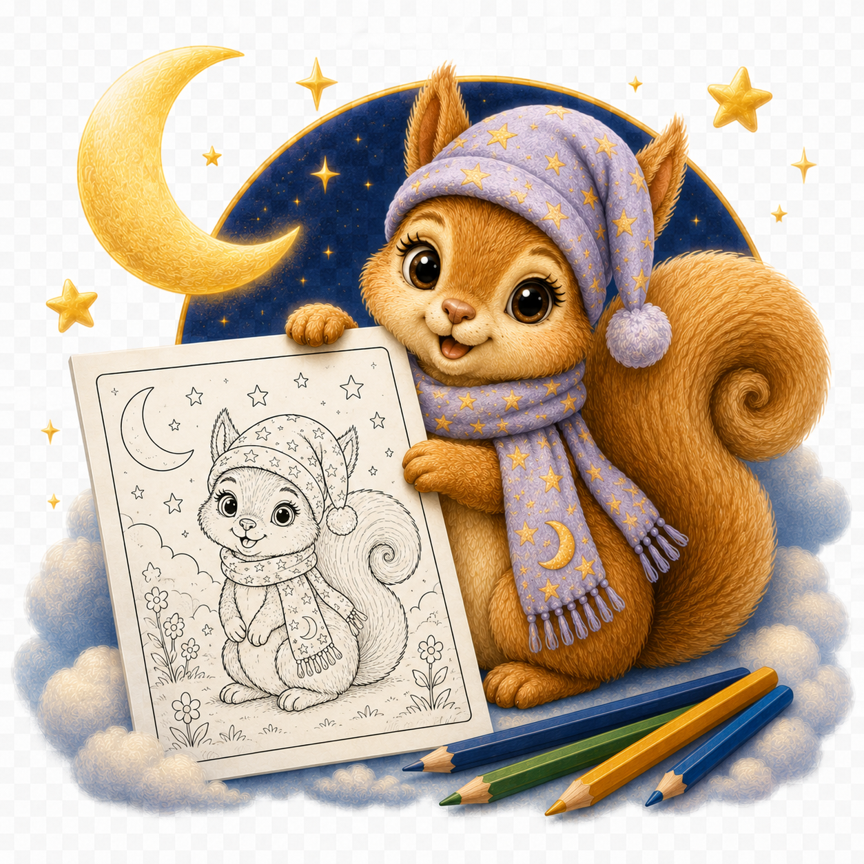 Silvie Colouring Book